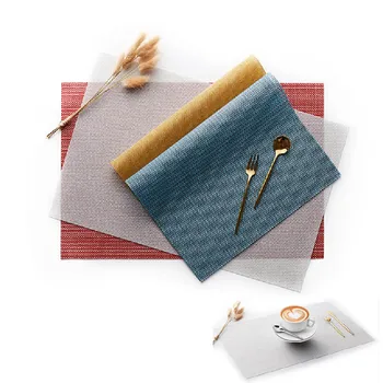 Plastic Placemats Heat Insulation PVC Placemat Stain Resistant Table Decorative Mats In Kitchen Accessories Cup Wine Mat
Plastic Placemats Heat Insulation PVC Placemat Stain Resistant Table Decorative Mats In Kitchen Accessories Cup Wine Mat