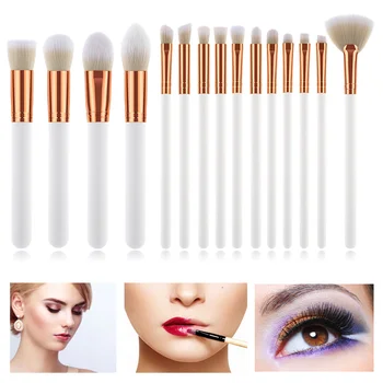 Wholesale 15pcs Makeup Brushes White Handle Cosmetic Brushes for Foundation Powder Blush Concealers Eye Shadows Kit M3
Wholesale 15pcs Makeup Brushes White Handle Cosmetic Brushes for Foundation Powder Blush Concealers Eye Shadows Kit M3