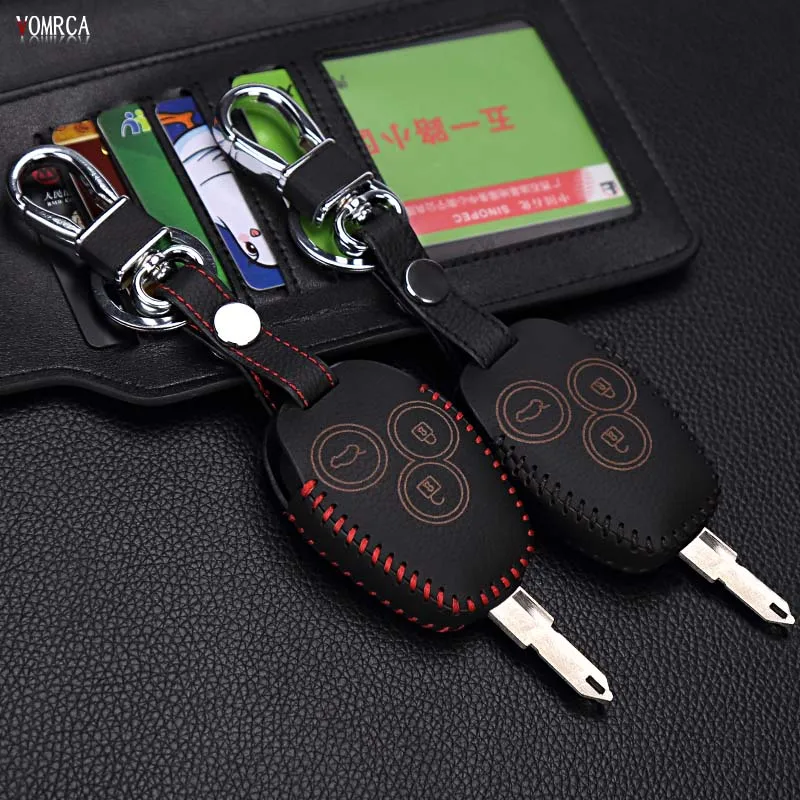 Car styling, leather hand stitch remote control car key cover keychain for Renault 3Button transponder key with logo L440
Car styling, leather hand stitch remote control car key cover keychain for Renault 3Button transponder key with logo L440
