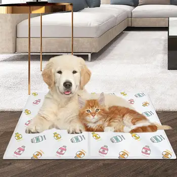 1PCs 2 Size Summer Pet Cooling Mat Multi-purpose Portable Automatic Cooling Pad Cushion For Dogs Cats
1PCs 2 Size Summer Pet Cooling Mat Multi-purpose Portable Automatic Cooling Pad Cushion For Dogs Cats