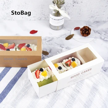 StoBag 10pcs Snowflakes Towel Swiss Cake Roll Bread Rectangular Puff With Drawer Paper Packaging Box Handmade For Party Wedding
StoBag 10pcs Snowflakes Towel Swiss Cake Roll Bread Rectangular Puff With Drawer Paper Packaging Box Handmade For Party Wedding