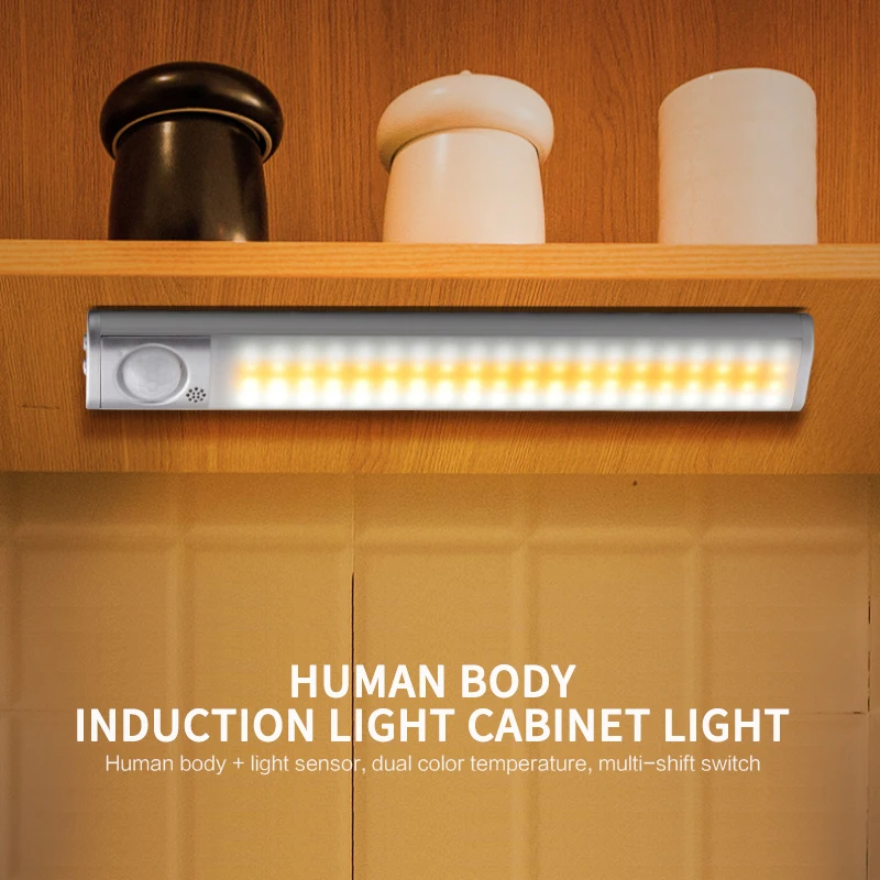 Closet Light PIR Motion Sensor LED Light For The Kitchen Cabinet BackLight Rechargeable Under Cabinet Lights For Bedroom Decor
Closet Light PIR Motion Sensor LED Light For The Kitchen Cabinet BackLight Rechargeable Under Cabinet Lights For Bedroom Decor