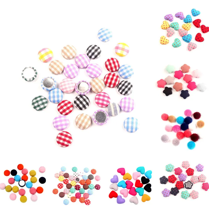 50-100Pcs Mixed Colorful Cloth Fabric Covered Buttons Flatback Cabochon Scrapbooking Crafts Knopf Bouton Decor Diy Accessories
50-100Pcs Mixed Colorful Cloth Fabric Covered Buttons Flatback Cabochon Scrapbooking Crafts Knopf Bouton Decor Diy Accessories