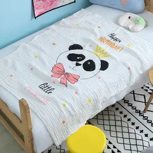 2021 New Muslin Baby Blankets 4 Layer Cotton Soft Swaddle Newborn 120 * 150cm Boy Girl Bath Towel Summer Wrap Quilt Bedding AB08
2021 New Muslin Baby Blankets 4 Layer Cotton Soft Swaddle Newborn 120 * 150cm Boy Girl Bath Towel Summer Wrap Quilt Bedding AB08