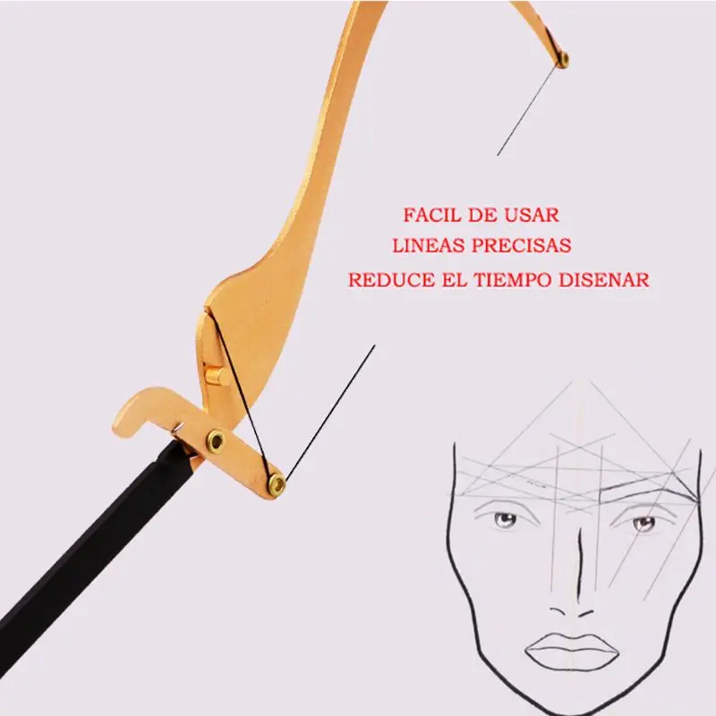 1PC Microblading Line Marker Ruler with 10pcs Thread Lines Eyebrow Design Measuring Ruler Permanent Makeup Supplies
1PC Microblading Line Marker Ruler with 10pcs Thread Lines Eyebrow Design Measuring Ruler Permanent Makeup Supplies