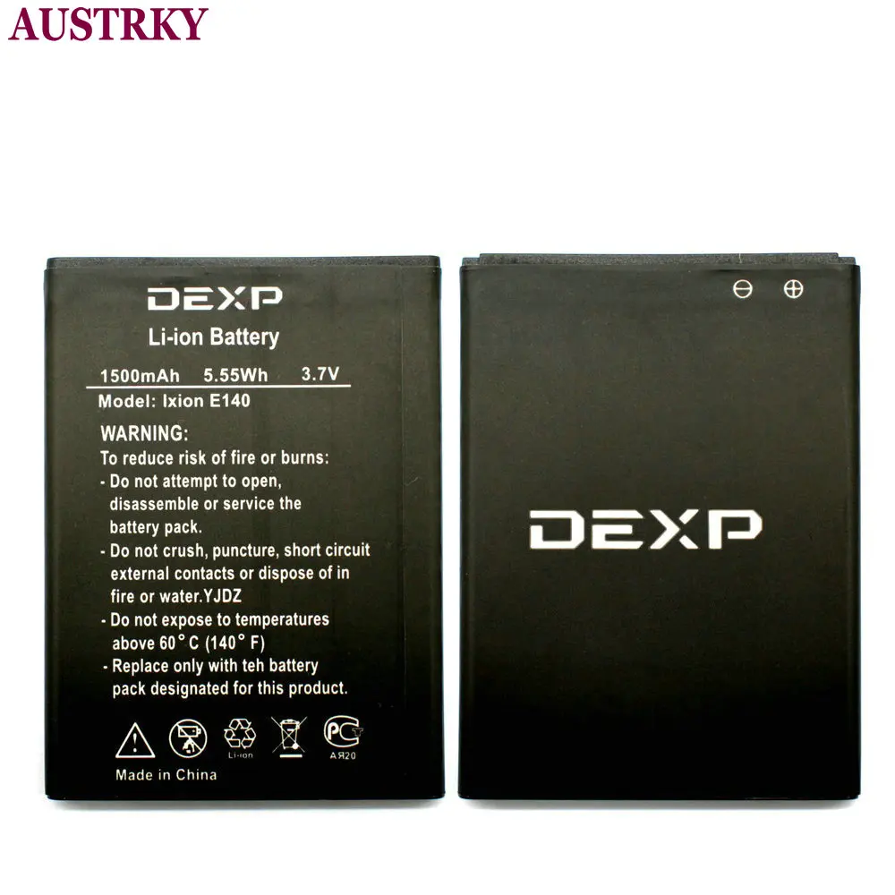 Новый аккумулятор для телефона DEXP Ixion E140 1500 мАч + код отслеживания | Мобильные