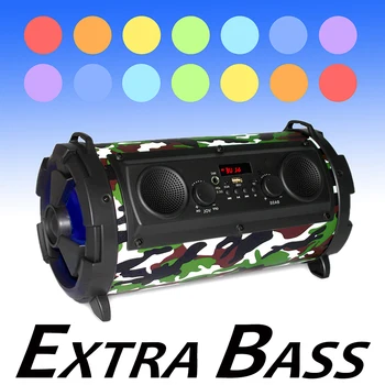 30W Hifi bluetooth Speaker Loudspeakers Soundbar Subwoofer Music Sound Stereo Bass FM Radio Outdoor Portable Street Speakers
30W Hifi bluetooth Speaker Loudspeakers Soundbar Subwoofer Music Sound Stereo Bass FM Radio Outdoor Portable Street Speakers