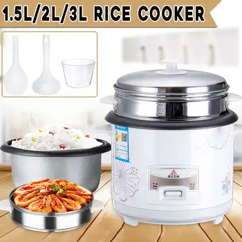 becornce Automatic Electric Non-Stick Rice Cooker 1.5/2/3L Food Steamer Cooking Warmer 220V 50Hz Suitable For 1-4 Peoples
becornce Automatic Electric Non-Stick Rice Cooker 1.5/2/3L Food Steamer Cooking Warmer 220V 50Hz Suitable For 1-4 Peoples