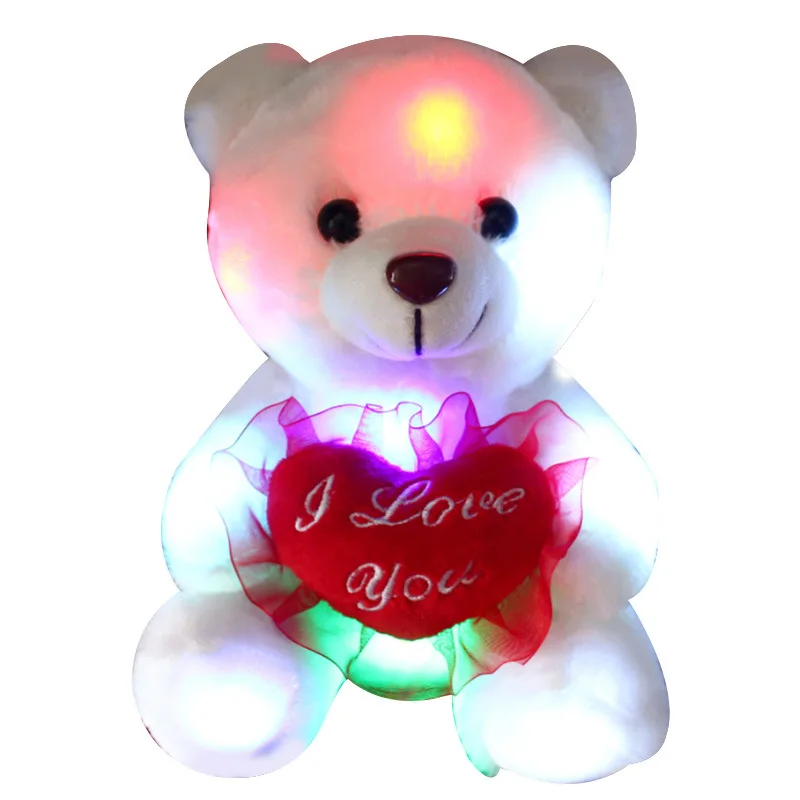 22CM 12Seconds Sound Recording Colorful Luminous Glowing Plush Baby Toy LED Lighting Stuffed Bear FP8
22CM 12Seconds Sound Recording Colorful Luminous Glowing Plush Baby Toy LED Lighting Stuffed Bear FP8