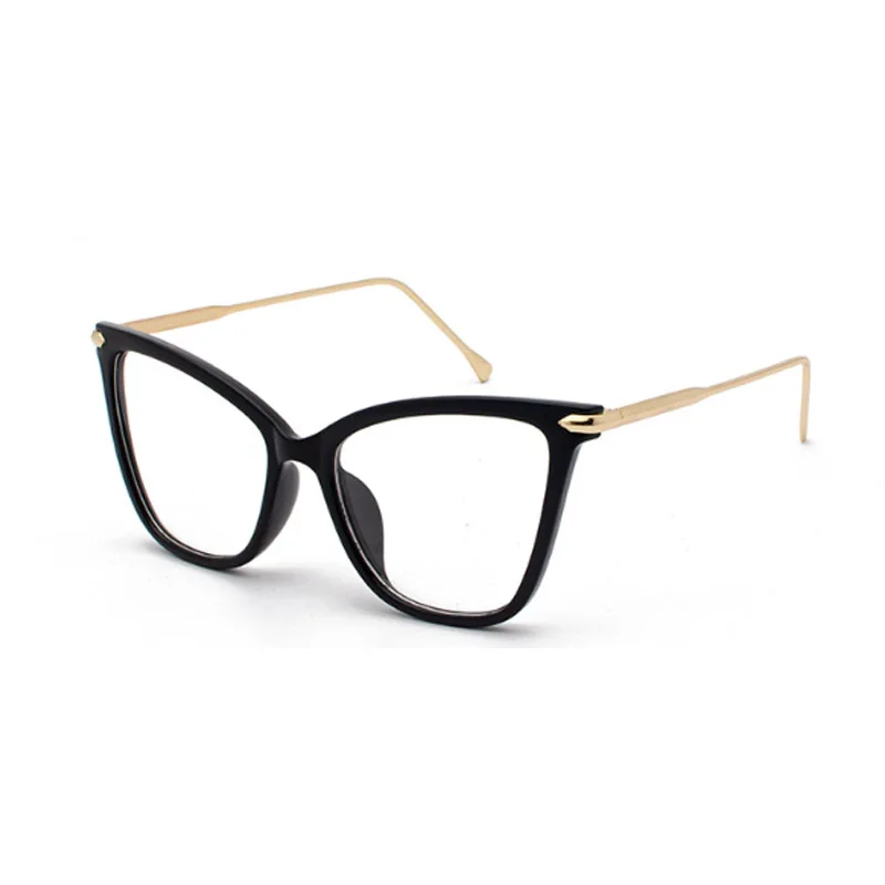 Фото Модные Винтажные женские солнцезащитные очки кошачий глаз брендовые