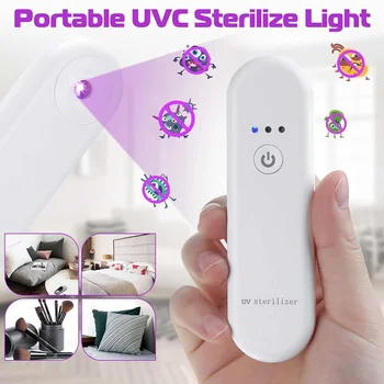 Handheld Ultraviolet Sterilizer Lamp Portable Disinfection Lamp Home UV Lamp Germicidal Light Travel Bactericidal UV-C Light
Handheld Ultraviolet Sterilizer Lamp Portable Disinfection Lamp Home UV Lamp Germicidal Light Travel Bactericidal UV-C Light