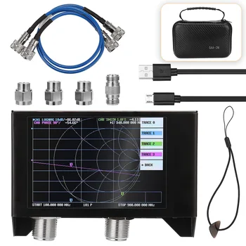 50KHz-3GHz 4 Inch Display Antenna Analyzer SAA-2N V2 Battery Vector Network Analyzer HF VHF UHF
50KHz-3GHz 4 Inch Display Antenna Analyzer SAA-2N V2 Battery Vector Network Analyzer HF VHF UHF