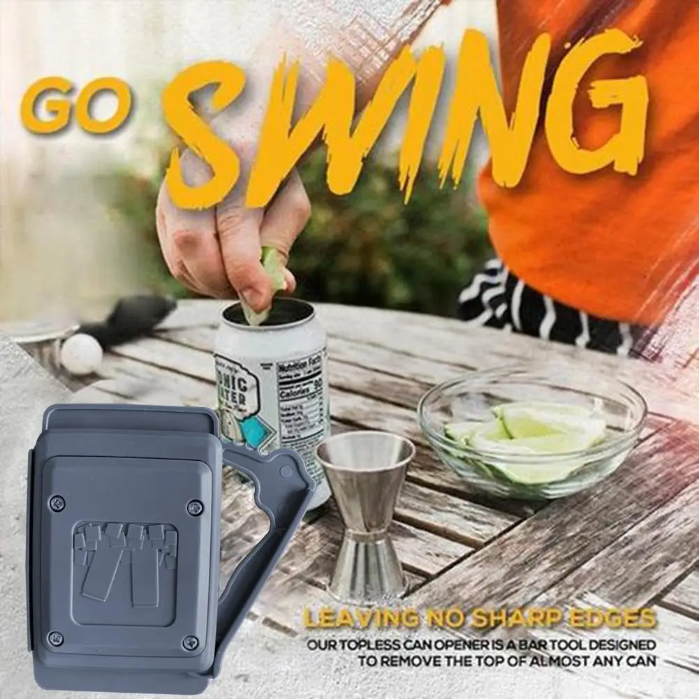 Go Swing Multifunctional And Safe Cutting Professional Easy Can Opener For Home Kitchen Without Sharp Edges Cooking Gadgets Tool
Go Swing Multifunctional And Safe Cutting Professional Easy Can Opener For Home Kitchen Without Sharp Edges Cooking Gadgets Tool