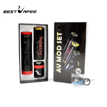 E-cigarette Kit Avid Lyfe Double Tube Timekeeper V2 Mech Mod and AV RDA Starter Kits Time Keeper Tube Competition Mechanical Mod
E-cigarette Kit Avid Lyfe Double Tube Timekeeper V2 Mech Mod and AV RDA Starter Kits Time Keeper Tube Competition Mechanical Mod