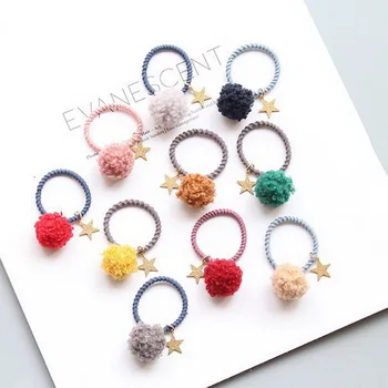 DHL 2000pcs Cute Pom Pom hair ball hair rope rubber band elastic children Head rope hair ring headwear ornaments 
DHL 2000pcs Cute Pom Pom hair ball hair rope rubber band elastic children Head rope hair ring headwear ornaments