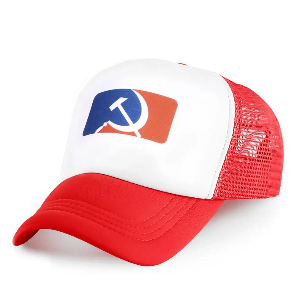 Бейсболка Россия коммунизма с принтом Snapback для взрослых молодых женщин мужчин