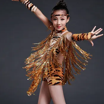 Fringe Dance Ballroom Competition Dresses Tango Leopard Costumes Leotard Child Sexy Skirt Children Latin For Girls Salsa Rumba
Fringe Dance Ballroom Competition Dresses Tango Leopard Costumes Leotard Child Sexy Skirt Children Latin For Girls Salsa Rumba