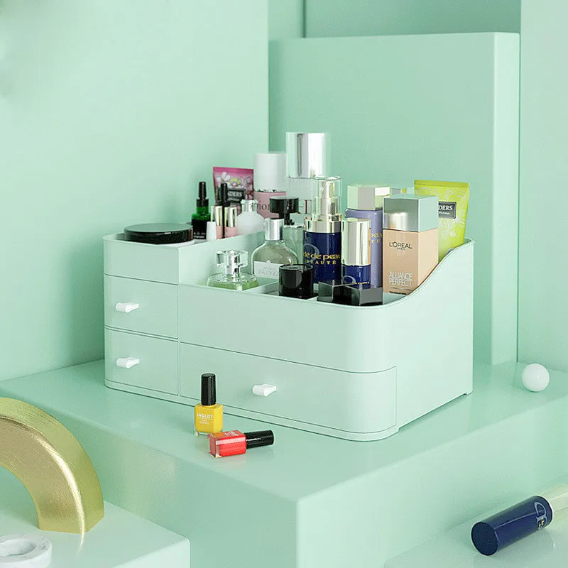 Household Cosmetics Storage Box Drawer Large Organizing kou hong shua Skin Care Products Dormitory Dresser Shelf
Household Cosmetics Storage Box Drawer Large Organizing kou hong shua Skin Care Products Dormitory Dresser Shelf