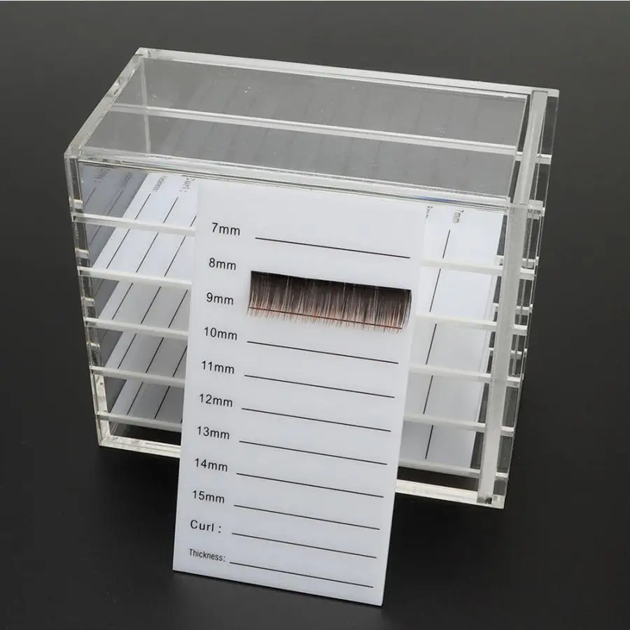 Makeup Accessories 5 Layers Transparent Eyelash Storage Box Organizer Grafting Eye Lashes Pallet Holders Beauty Cosmetics
Makeup Accessories 5 Layers Transparent Eyelash Storage Box Organizer Grafting Eye Lashes Pallet Holders Beauty Cosmetics