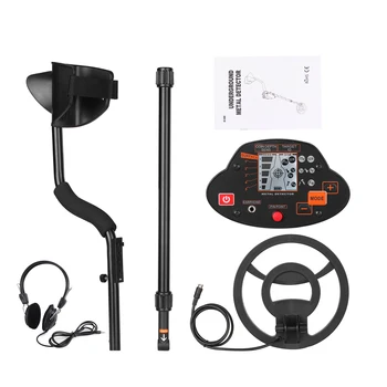 Metal Detector Underground Metal Finder Gold Detector Treasure Hunter Gold Seeker with LCD Display
Metal Detector Underground Metal Finder Gold Detector Treasure Hunter Gold Seeker with LCD Display