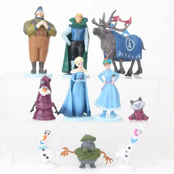 10pcs Disney Princess Toys Kristoff Sven Olaf Frozen Birthday 9cm PVC Action Figures Kids Toys for Children Christmas Gift 
10pcs Disney Princess Toys Kristoff Sven Olaf Frozen Birthday 9cm PVC Action Figures Kids Toys for Children Christmas Gift
