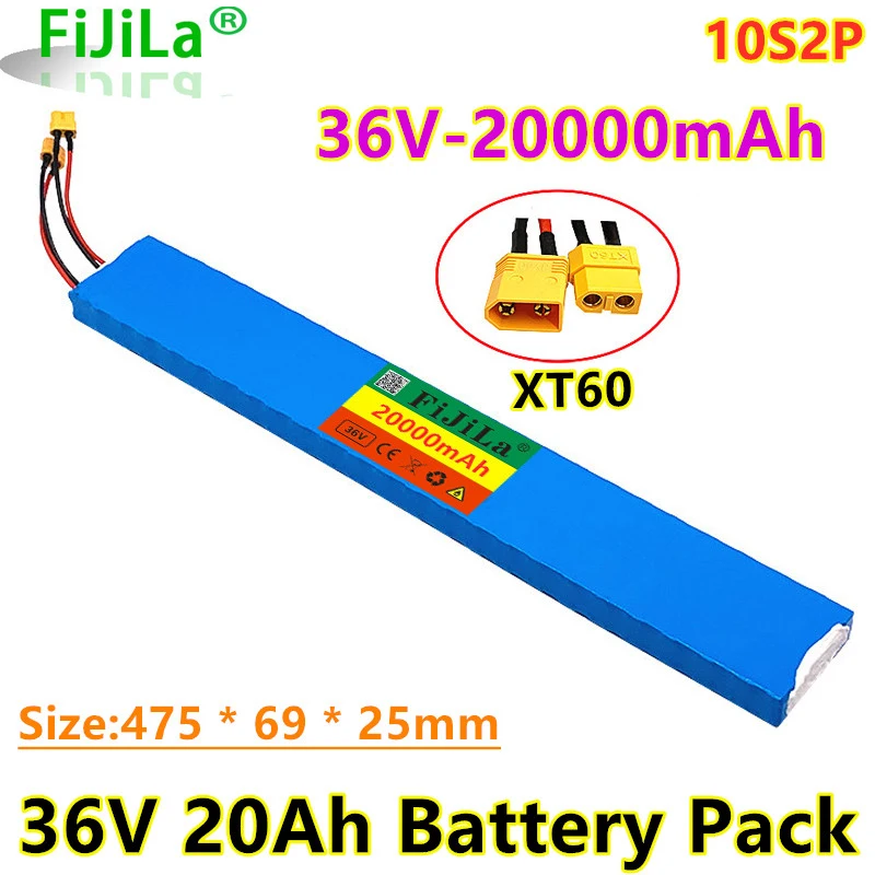 36V 20Ah 10S2P Built-in 15A BMS 37V 42V 18650 Lithium Ion Battery Pack for M365 Pro Electric Scooter Extended Batteries
36V 20Ah 10S2P Built-in 15A BMS 37V 42V 18650 Lithium Ion Battery Pack for M365 Pro Electric Scooter Extended Batteries