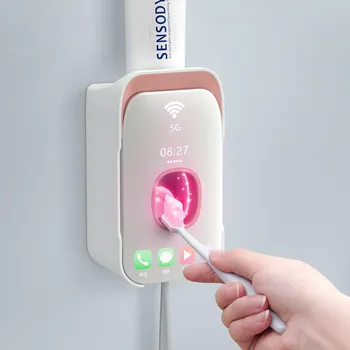 GUNOT New Automatic Toothpaste Dispenser Wall Mount Toothbrush Holder Plastic Portable Toothpaste Squeezer Bathroom Accessories
GUNOT New Automatic Toothpaste Dispenser Wall Mount Toothbrush Holder Plastic Portable Toothpaste Squeezer Bathroom Accessories