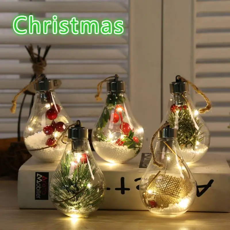 1PCS LED Transparent Christmas Ornament Christmas Tree Decoration Pendant Bulb Ball Christmas Lighting Decoration Xmas Led Bulb
1PCS LED Transparent Christmas Ornament Christmas Tree Decoration Pendant Bulb Ball Christmas Lighting Decoration Xmas Led Bulb