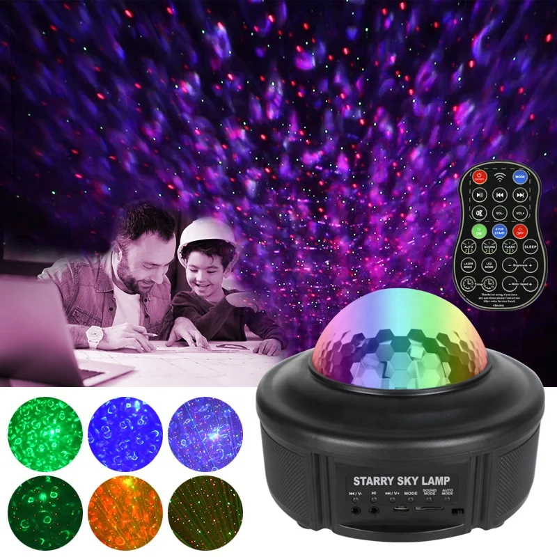 2020 New starry stage lights Audio RGB projection lights with Bluetooth high-quality speaker DJ effect lights DC5V with control
2020 New starry stage lights Audio RGB projection lights with Bluetooth high-quality speaker DJ effect lights DC5V with control