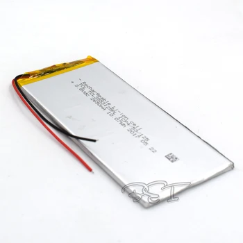 3.7V 3553125 2650mAh Rechargeable Li-polymer lithium Lipo Li-ion Cell battery For tablet digital Set PSP Notebook Powerbank Port
3.7V 3553125 2650mAh Rechargeable Li-polymer lithium Lipo Li-ion Cell battery For tablet digital Set PSP Notebook Powerbank Port