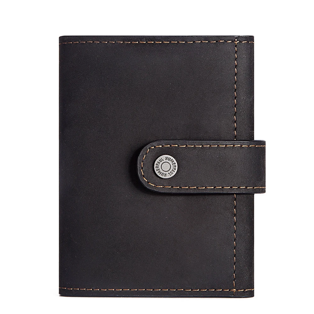 Cowhide Crazy Horse Genuine Leather Short Hasp Card Holder ID Card Credit Card Cover Leisure Unisex Coin Purse Wallets for Cards
Cowhide Crazy Horse Genuine Leather Short Hasp Card Holder ID Card Credit Card Cover Leisure Unisex Coin Purse Wallets for Cards