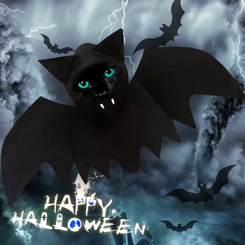 Halloween Pet Dog Cat Cosplay Bat Vampire Hooded Costumes Fancy Dress Up Pet Dog Cat Party Birthday Bat Wing Black Outfit Props
Halloween Pet Dog Cat Cosplay Bat Vampire Hooded Costumes Fancy Dress Up Pet Dog Cat Party Birthday Bat Wing Black Outfit Props