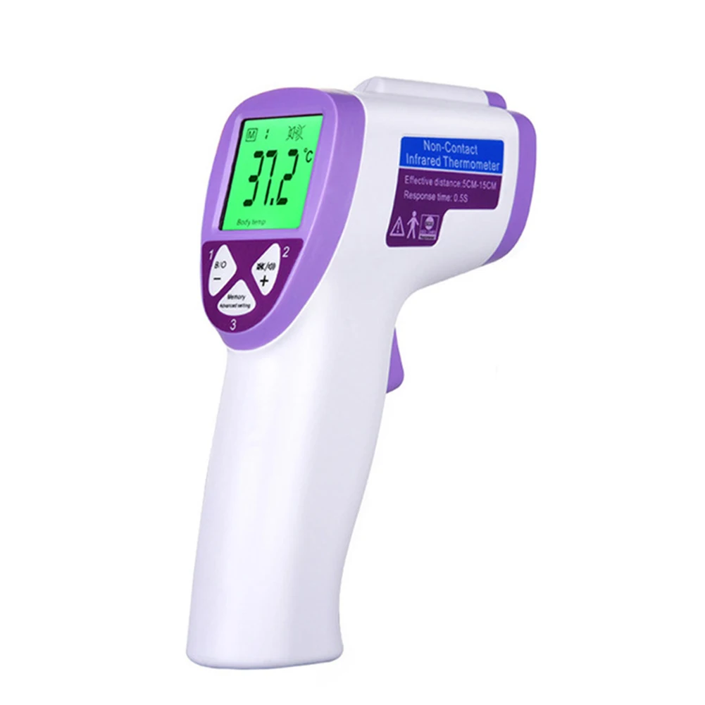 LCD Display Handheld Baby Adult Temperature Measurement Backlight Body Infrared Thermometer Non Contact Home Ear Forehead
LCD Display Handheld Baby Adult Temperature Measurement Backlight Body Infrared Thermometer Non Contact Home Ear Forehead