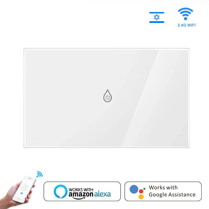 Wifi Boiler Smart Switch Water Heater Switches Voice Remote Control US standard Touch Panel Timer Outdoor work alexa google home
Wifi Boiler Smart Switch Water Heater Switches Voice Remote Control US standard Touch Panel Timer Outdoor work alexa google home