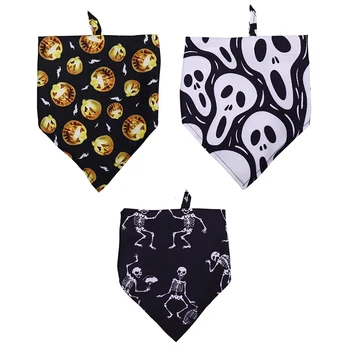 Pet Dog Bandana Halloween Skull Pumpkin Printed Pet Scarf Bib for Small Medium Large Dog Cat Collar Party Grooming Accessories #
Pet Dog Bandana Halloween Skull Pumpkin Printed Pet Scarf Bib for Small Medium Large Dog Cat Collar Party Grooming Accessories #