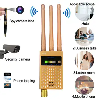 3 Antenna Professional G619 Anti Detector RF CDMA Signal Finder For GSM Bug GPS Tracke Wireless Hide Camera Eavesdropping
3 Antenna Professional G619 Anti Detector RF CDMA Signal Finder For GSM Bug GPS Tracke Wireless Hide Camera Eavesdropping