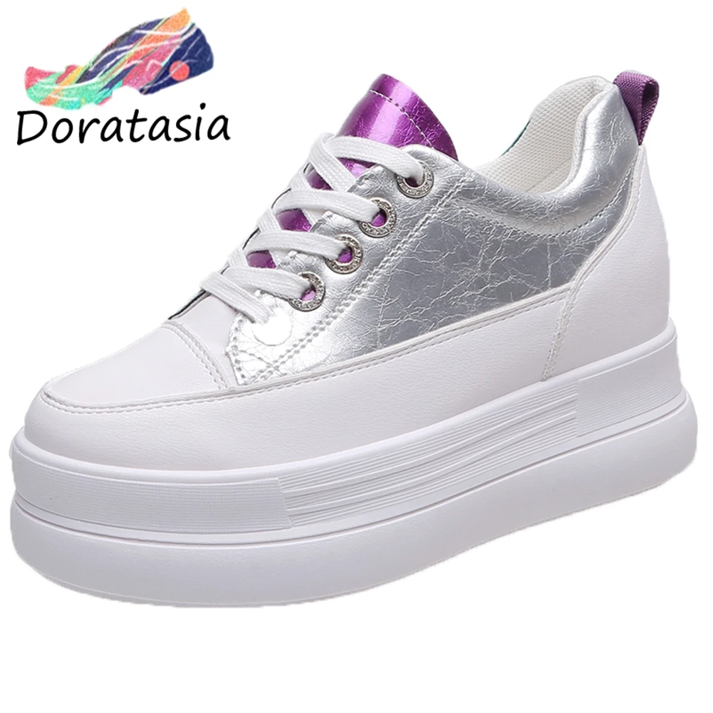 DORATASIA Brand New Girl Fashion Mixed Colors Spring Autumn Flats Ins Hot Flat Platform Lace Up Flats Women Casual Shoes Woman
DORATASIA Brand New Girl Fashion Mixed Colors Spring Autumn Flats Ins Hot Flat Platform Lace Up Flats Women Casual Shoes Woman