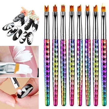 Newly 8pcs Flower Nail Art Brush Pen Gel UV Nail Painting Design Flower Drawing Pen FIF66
Newly 8pcs Flower Nail Art Brush Pen Gel UV Nail Painting Design Flower Drawing Pen FIF66