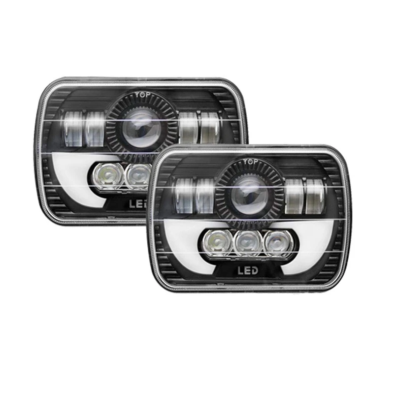 7X6 Inch LED Headlight Amber DRL for Ford E250 E350 E450 Super E150 H6054 / H6052 / H6014 H4 / 9003 Replacement Bulb Kit 6000K W
7X6 Inch LED Headlight Amber DRL for Ford E250 E350 E450 Super E150 H6054 / H6052 / H6014 H4 / 9003 Replacement Bulb Kit 6000K W