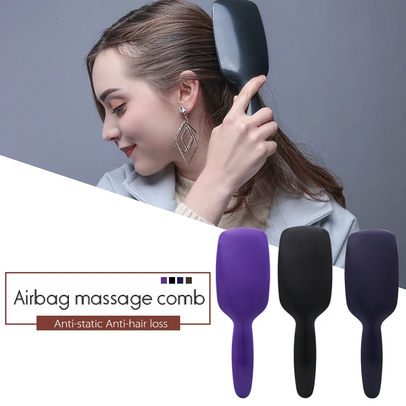 1PCs New Fashion Black Style Hair Comb Hair Brush Women Detangle Anti-static Scalp Massage Hot Comb Salon Hair Styling Tools
1PCs New Fashion Black Style Hair Comb Hair Brush Women Detangle Anti-static Scalp Massage Hot Comb Salon Hair Styling Tools