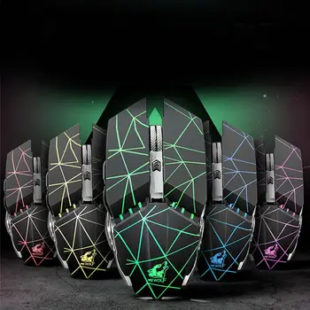 USB Wireless Mouse USB Rechargeable Luminous Mechanical Game Mouse Usb Optical 2.4GHz Ergonomic Mice For PC Laptop
USB Wireless Mouse USB Rechargeable Luminous Mechanical Game Mouse Usb Optical 2.4GHz Ergonomic Mice For PC Laptop
