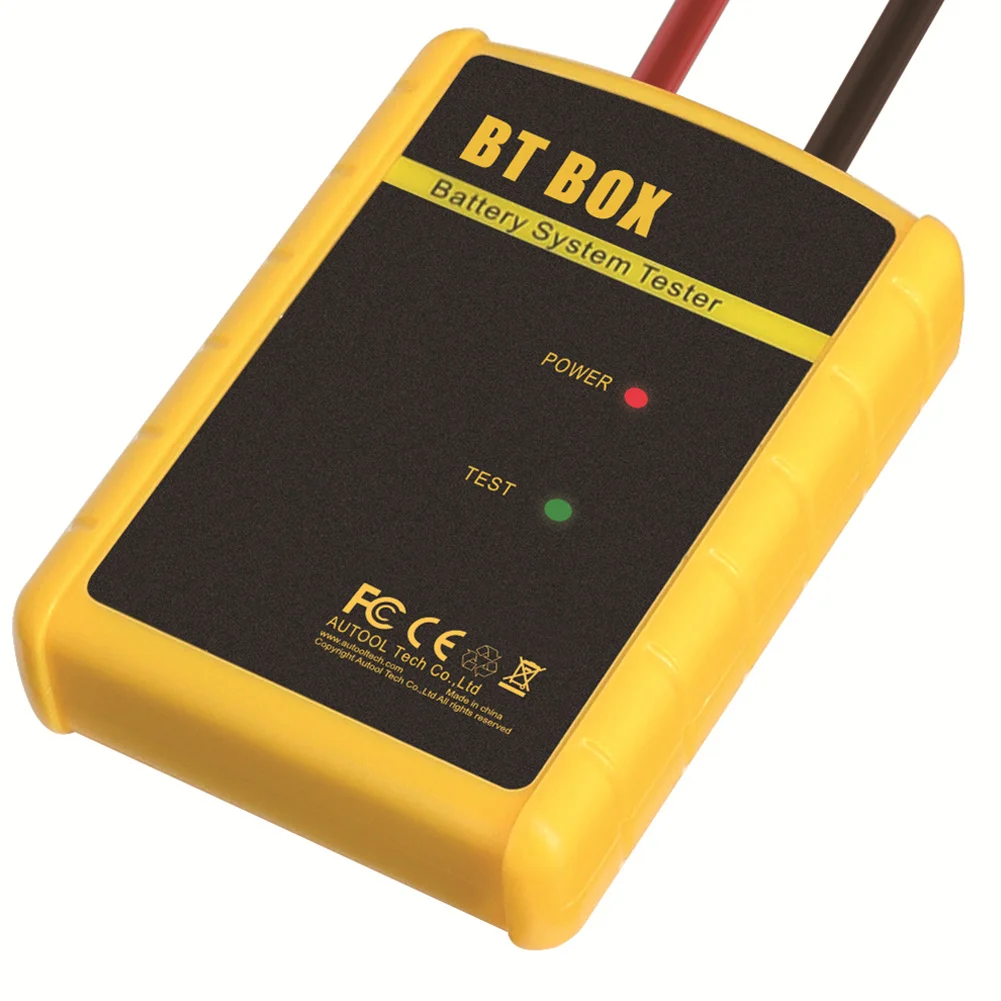 Car Battery Tester Automotive Battery Analyzer BT BOX for 12V Vehicles Both for Android iOS System VS998
Car Battery Tester Automotive Battery Analyzer BT BOX for 12V Vehicles Both for Android iOS System VS998