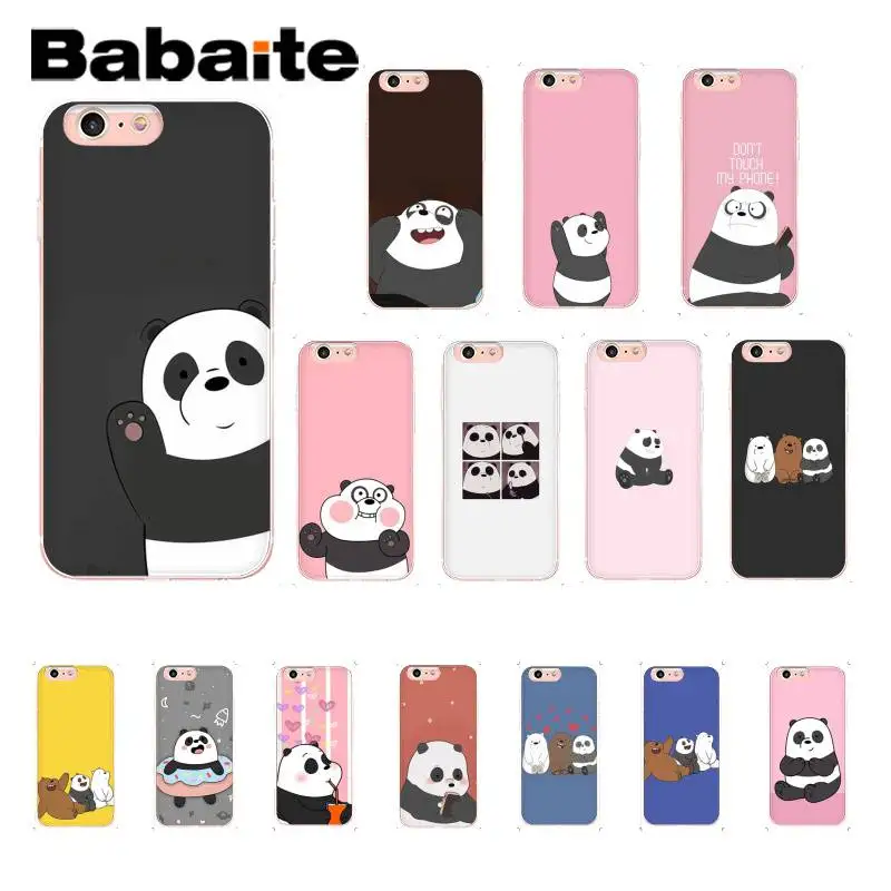 Babaite Kawaii Bear Panda Coque Shell Phone Case For iPhone 8 7 6 6S Plus X XS MAX 5 5S SE XR 11 11pro 11promax Mobile Cases
Babaite Kawaii Bear Panda Coque Shell Phone Case For iPhone 8 7 6 6S Plus X XS MAX 5 5S SE XR 11 11pro 11promax Mobile Cases