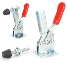 2Pcs GH-201-B 90kg Toggle Clamp Quick Release Vertical/Horizontal Type Clamps 100mm Height Hand Tool for Woodworking
2Pcs GH-201-B 90kg Toggle Clamp Quick Release Vertical/Horizontal Type Clamps 100mm Height Hand Tool for Woodworking