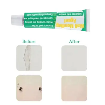 20ml Wall Repair Paste Cream Quick-drying Convenient Invisible Mould-proof Crack Nail Repair Adhesives Wall Mending Agent TSLM1
20ml Wall Repair Paste Cream Quick-drying Convenient Invisible Mould-proof Crack Nail Repair Adhesives Wall Mending Agent TSLM1