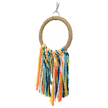 6PCS Parrot Combination Toy Parrot Color Swing Ring Cotton Rope Biting Bird Chewing Funny Assorted Anti-Bite Bird Cage Toy Set
6PCS Parrot Combination Toy Parrot Color Swing Ring Cotton Rope Biting Bird Chewing Funny Assorted Anti-Bite Bird Cage Toy Set