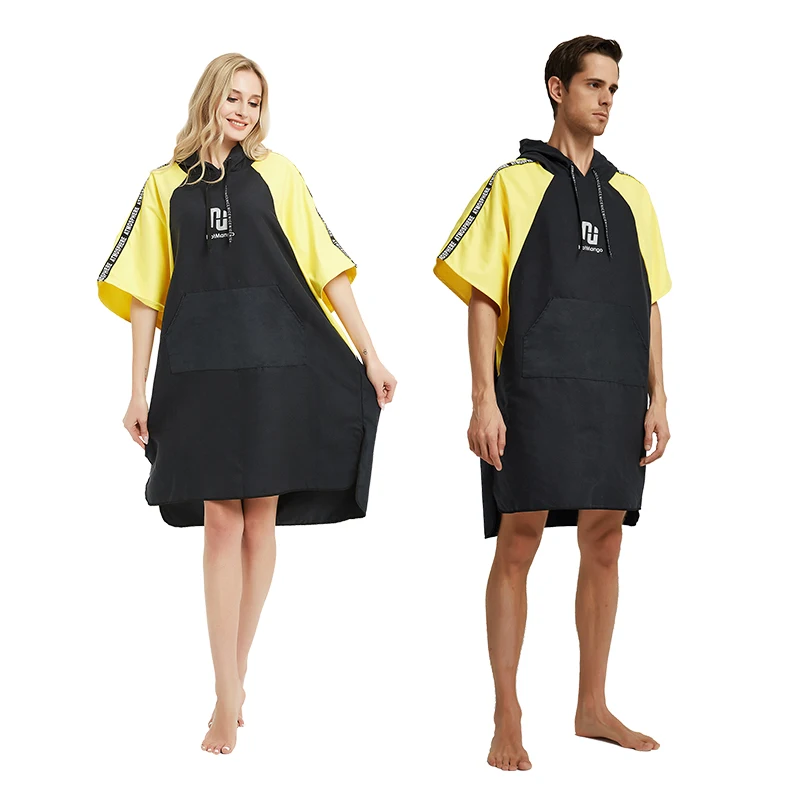 Microfiber Wetsuit Changing Robe Poncho with hood, Quick Dry Hooded Towels Robe Poncho, Beach Surf Poncho Compact & Lightweight
Microfiber Wetsuit Changing Robe Poncho with hood, Quick Dry Hooded Towels Robe Poncho, Beach Surf Poncho Compact & Lightweight