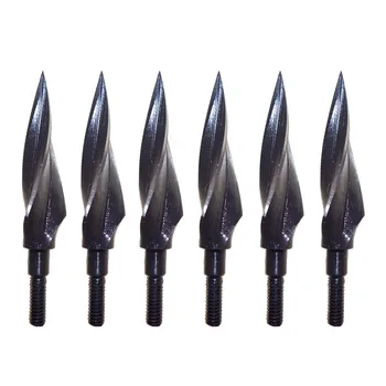 6pcs Hunting Broadheads 150 grain Screw-In Archery Arrow Head Arrow Points Arrow Tips for Crossbow Recurve Compound Long Bow
6pcs Hunting Broadheads 150 grain Screw-In Archery Arrow Head Arrow Points Arrow Tips for Crossbow Recurve Compound Long Bow