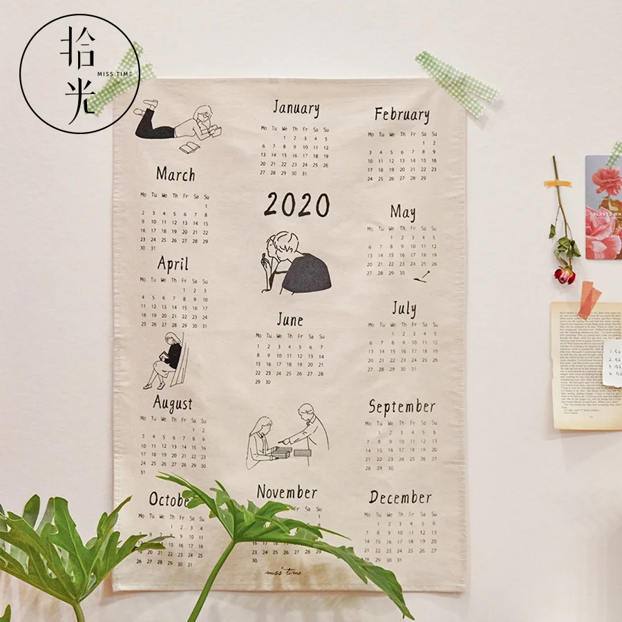 Calendar 2020 Cloth Calendar Collection Box Calendar Postcard Clip Set Desk Wall Calendar Christmas Gift Daily Planner 2020
Calendar 2020 Cloth Calendar Collection Box Calendar Postcard Clip Set Desk Wall Calendar Christmas Gift Daily Planner 2020