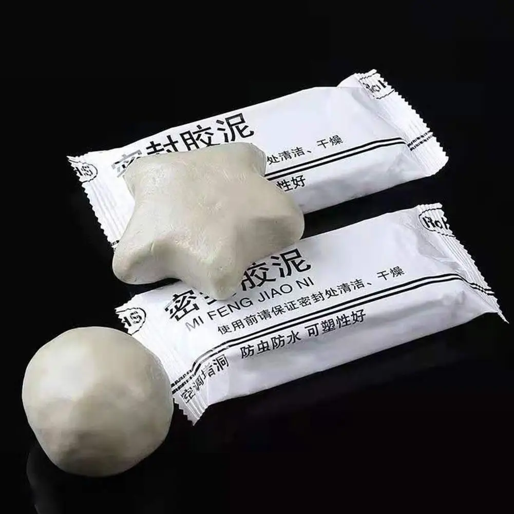 New Wall Hole Sealing Glue Household Air-conditioning Mending Wall Hole Plasticine Waterproof Sewer Pipe Sealing Mud Sealant
New Wall Hole Sealing Glue Household Air-conditioning Mending Wall Hole Plasticine Waterproof Sewer Pipe Sealing Mud Sealant